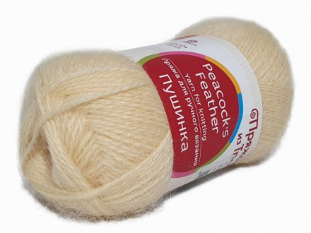 Пушинка (ТКФ) 279 шампанское, пряжа 50г