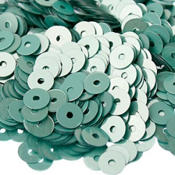 7029 цв.Verde Acqua Metal, пайетки итальянские 3мм 3г