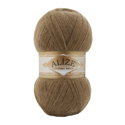 Angora Gold (Alize) 466 т.беж, пряжа 100г