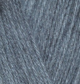 Angora Gold (Alize) 87 серый, пряжа 100г