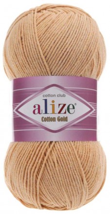 Cotton Gold (Alize) 446 пыл.пудра, пряжа 100г
