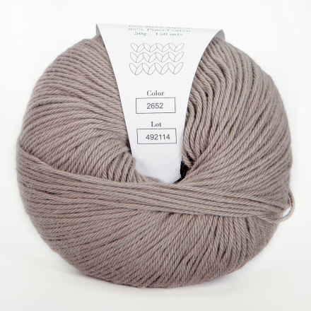Cotton Alpaca (Infinity) 2652 темный беж, пряжа 50г