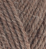 Alpaca royal New (Alize) 688 кофе с молоком меланж, пряжа 100г