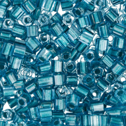 TOHO HEXAGON 0377 бирюзовый, бисер 5 г (Япония)