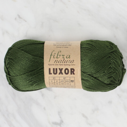Luxor Fibra (Fibra Natura) 18 тёмн.зелёный, пряжа 50г