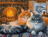 VA-1497 &quot;У Камина. На даче (худ. Котинова Г.)&quot; картина по номерам
