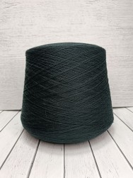 Cashmere (Loro Piana) цв.т.зеленый, пряжа бобинная итальянская 1г