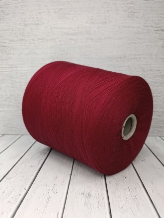 Maura (Suedwolle group) цв.Red, пряжа бобинная итальянская 1г