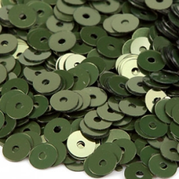 7049 цв.Verde Salvia Metal, пайетки итальянские 3мм 3г