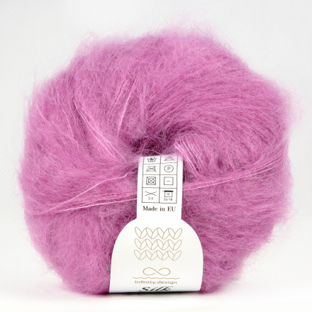 Silk Mohair (Infinity) 5033 светлый пурпур, пряжа 25г