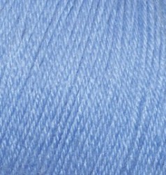 Baby Wool (Alize) 40 голубой, пряжа 50г
