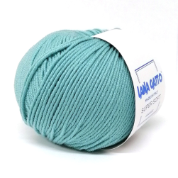 Super Soft (Lana Gatto) 14608 ледяной, пряжа 50г