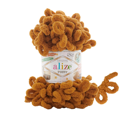 Puffy (Alize) 775 тыква, пряжа 100г