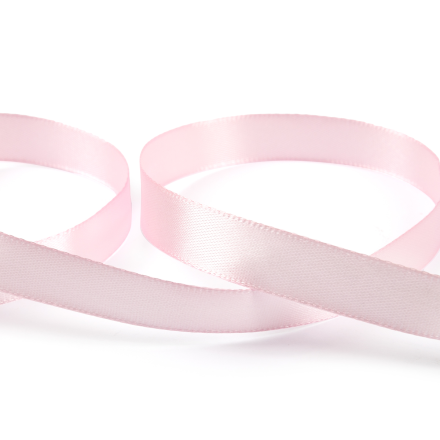 138 розовая лента атласная 12мм 33м