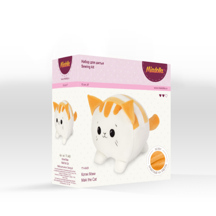 TT-0420 &quot;Котик Мэки&quot; набор для шитья куклы