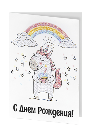 ALVO-508 открытка &quot;Волшебные мечты&quot; алмазная мозаика