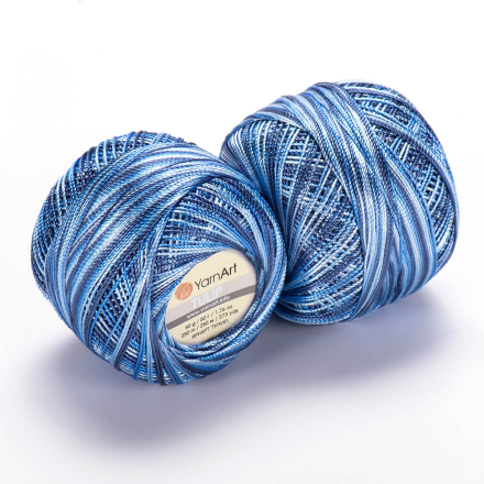 Tulip (Yarnart) 456 Т.синий меланж, пряжа 50г