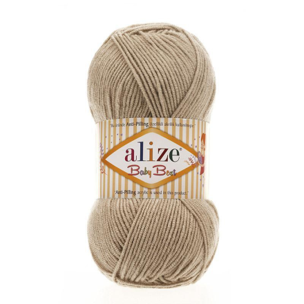 Baby Best (Alize) 256 бежевый, пряжа 100г
