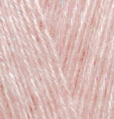 Angora Gold Simli (Alize) 161 пудра, пряжа 100г