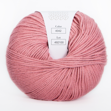 Cotton Alpaca (Infinity) 4042 античный розовый, пряжа 50г