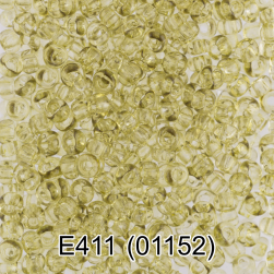 01152 (E411) салатовый круглый бисер Preciosa 5г