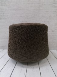 Supersoft (Zegna Baruffa) 200435 шоколад меланж, пряжа бобинная итальянская 1г