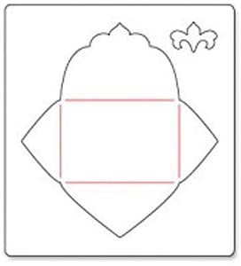 656557 Нож для вырубки Envelope with Ornate Flap (Sizzix)