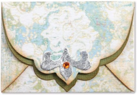 656557 Нож для вырубки Envelope with Ornate Flap (Sizzix)