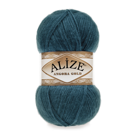 Angora Gold (Alize) 17 петроль, пряжа 100г