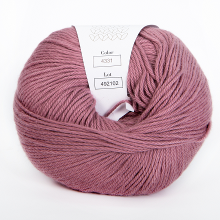 Cotton Alpaca (Infinity) 4331 увядшая роза, пряжа 50г