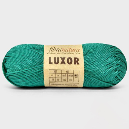 Luxor Fibra (Fibra Natura) 14 изумруд, пряжа 50г