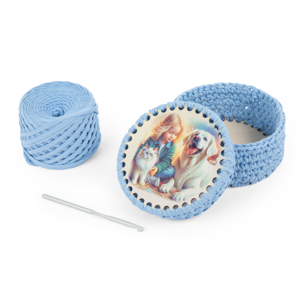 ДВ-01 06 Клематис, набор донышек для вязания 15х0,4 см2шт