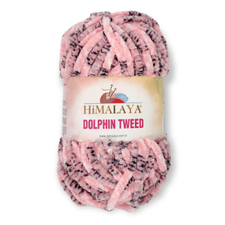 Dolphin Tweed (Himalaya) 92005 розовый, пряжа 100г