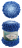 Puffy Fine Ombre Batik (Alize) 7280 василек, пряжа 500г