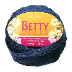 Betty (Weltus) 67 пыльный джинсовый, пряжа 50г