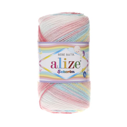 Sekerim bebe batik (Alize) 3045, пряжа 100г