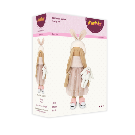 D-0438 &quot;Николь&quot; набор для шитья куклы