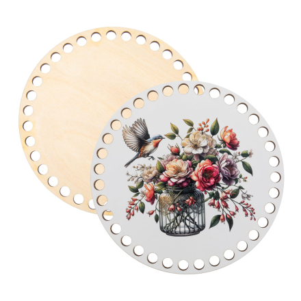 ДВ-01 07 Колибри, набор донышек для вязания 15х0,4 см2шт