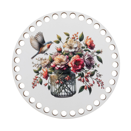 ДВ-01 07 Колибри, набор донышек для вязания 15х0,4 см2шт