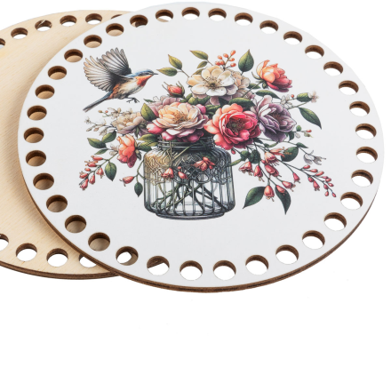 ДВ-01 07 Колибри, набор донышек для вязания 15х0,4 см2шт