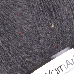 Tweed (Yarnart) 225 тем.серый, пряжа 100г