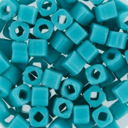 TOHO CUBE 3 мм 0055 бирюзовый, бисер 5 г (Япония)