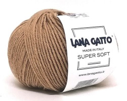 Super Soft (Lana Gatto) 20693 бежевый, пряжа 50г