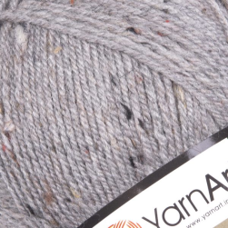 Tweed (Yarnart) 226 серый, пряжа 100г