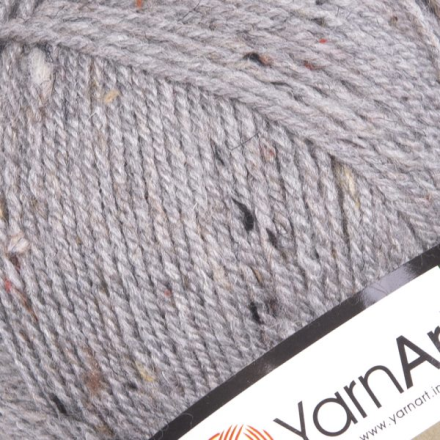 Tweed (Yarnart) 226 серый, пряжа 100г