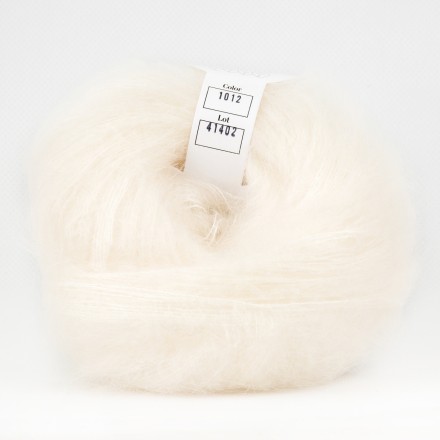 Silk Mohair (Infinity) 1012 молочный, пряжа 25г
