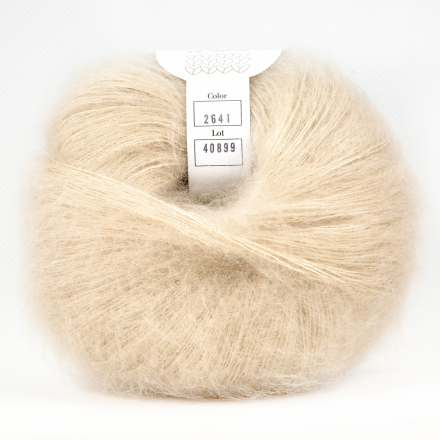 Silk Mohair (Infinity) 2641 натуральный, пряжа 25г