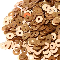 8129 цв.Beige Metal, пайетки итальянские 3мм 3г