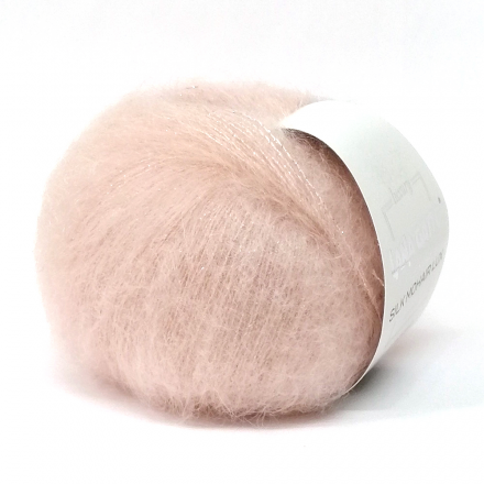 Silk Mohair Lux (Lana Gatto) 6023 пудра, пряжа 25г