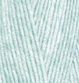 Lanagold 800 (Alize) 522 мята, пряжа 100г